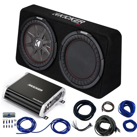 kicker box with amp